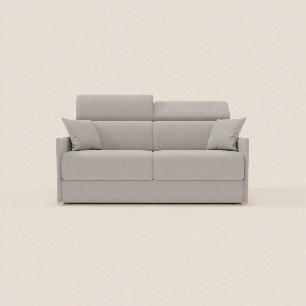 Miryam Divano letto con poggiatesta reclinabili e comfort maxi - design compatto in morbido tessuto smacchiabile T31