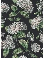 Cole & Son Tapete Ramo di Ortensia - Pastel on Charcoal