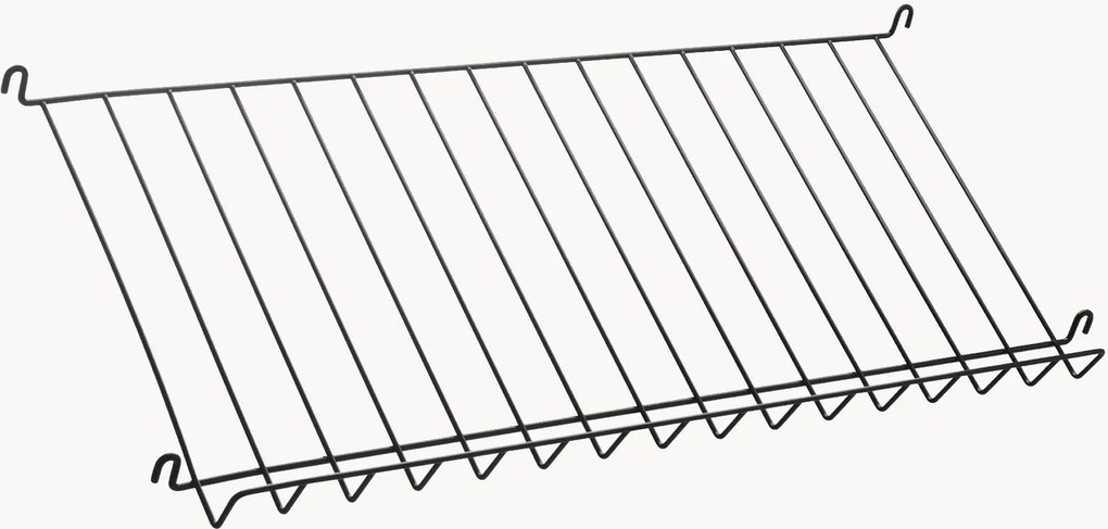 Ripiano portariviste String System, larg. 78 x prof. 30 cm
