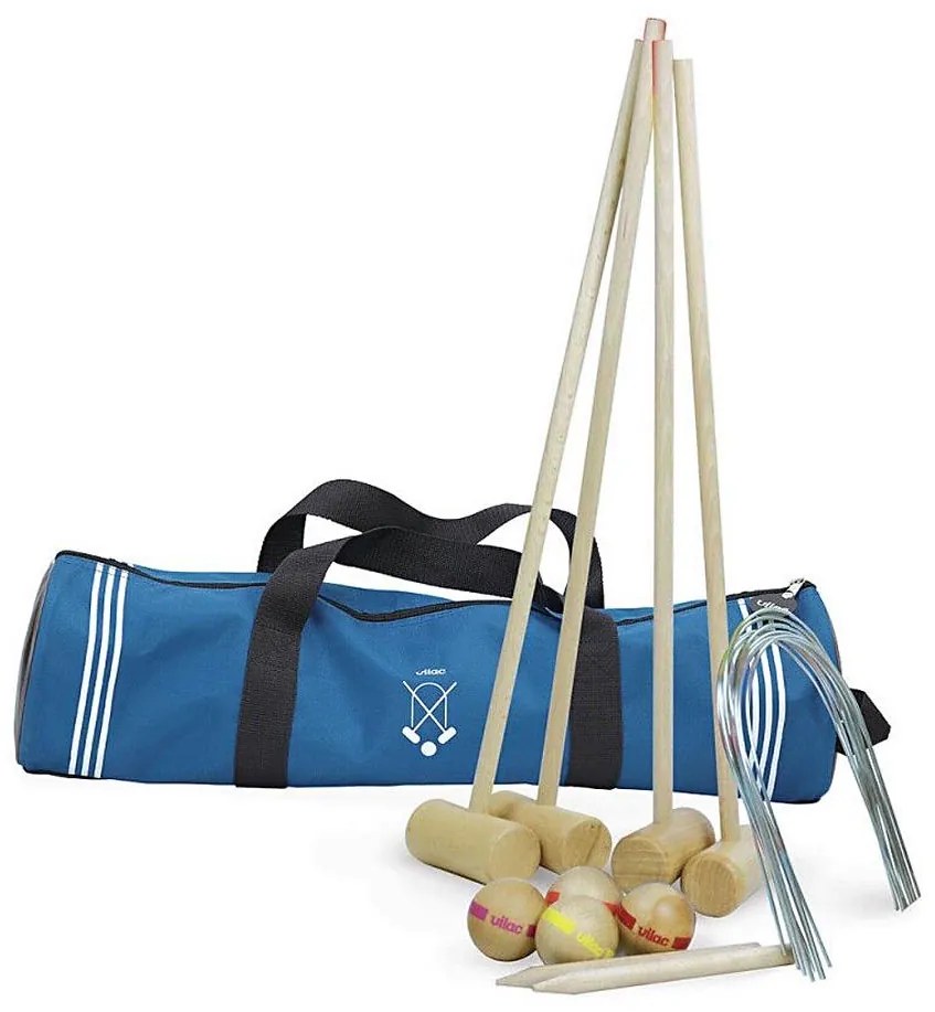 Vilac - Croquet per 4 giocatori con borsa