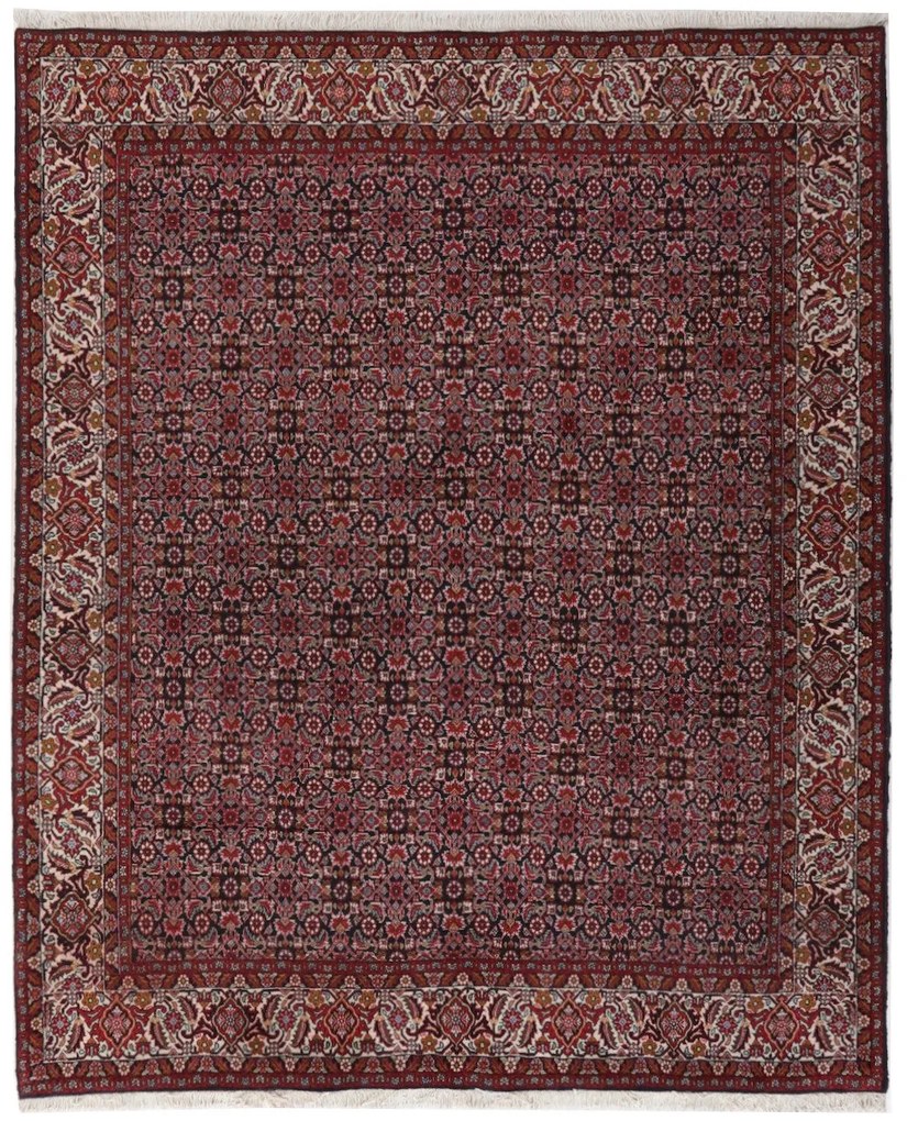 Bidjar Tappeto persiano 200x250 Rosso (Iran) Annodato A Mano