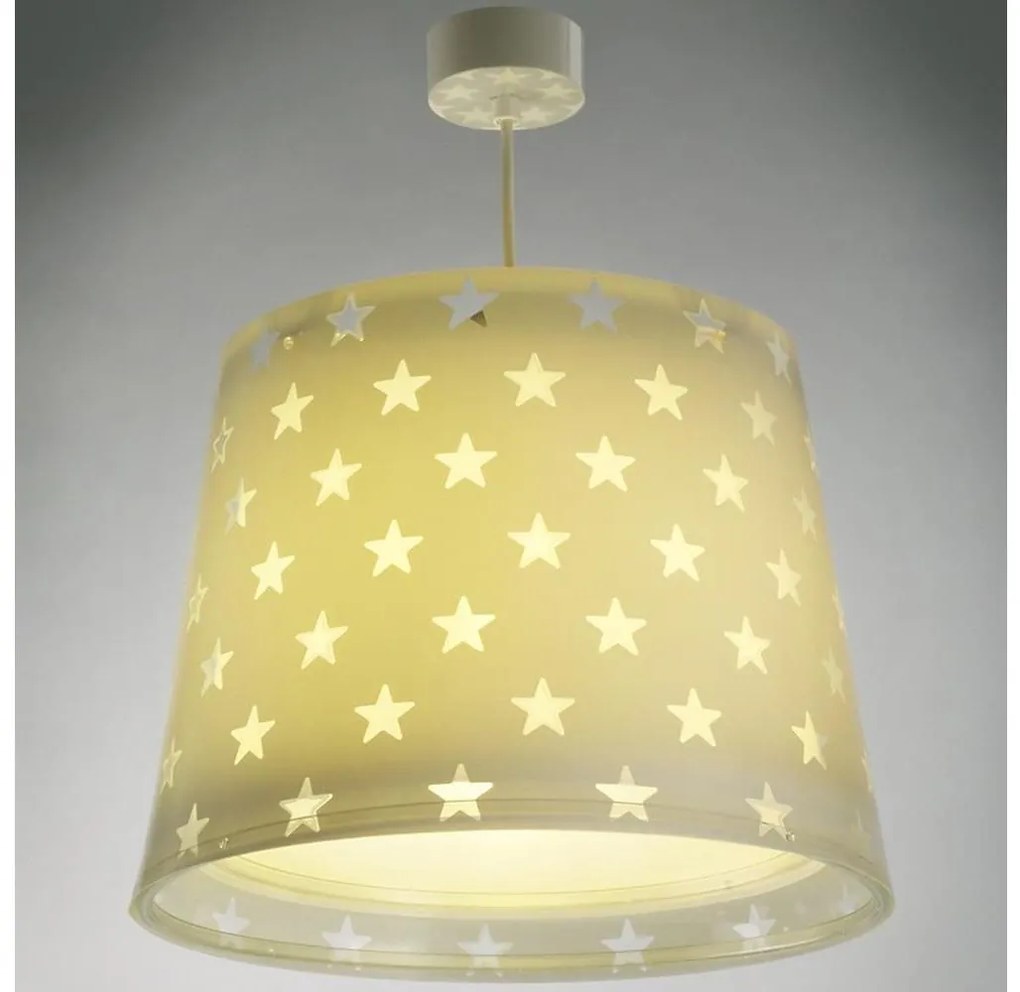 Dalber D-81212E - Lampadario per bambini STARS 1xE27/60W/230V