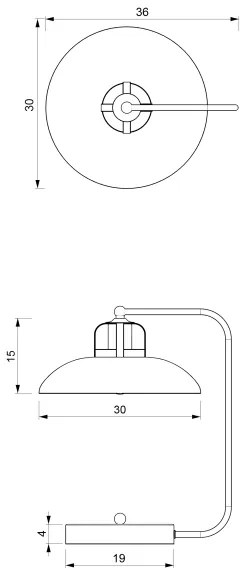 Lampada da tavolo FELIX 1xE27/60W/230V bianca
