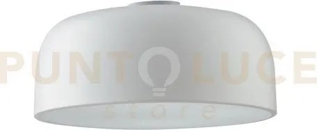 Plafoniera bistrot bianco 3 luci attacco e27 38x38x19,5cm in metallo