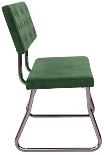 Panca 110 cm in Velluto Verde Scuro