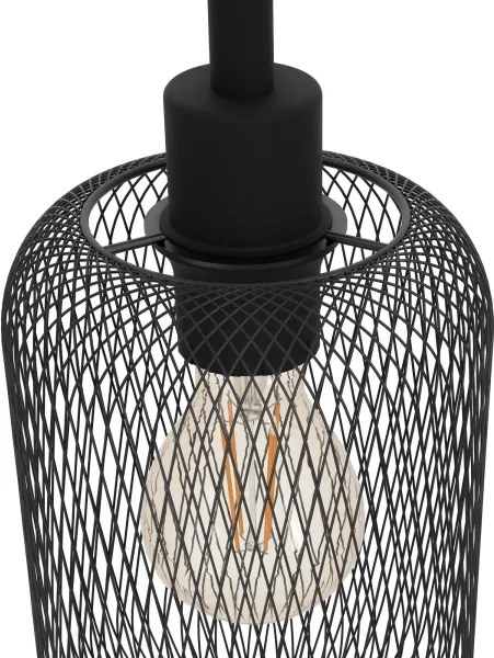 Eglo 43333 - Lampadario a sospensione con filo WRINGTON 3xE27/60W/230V
