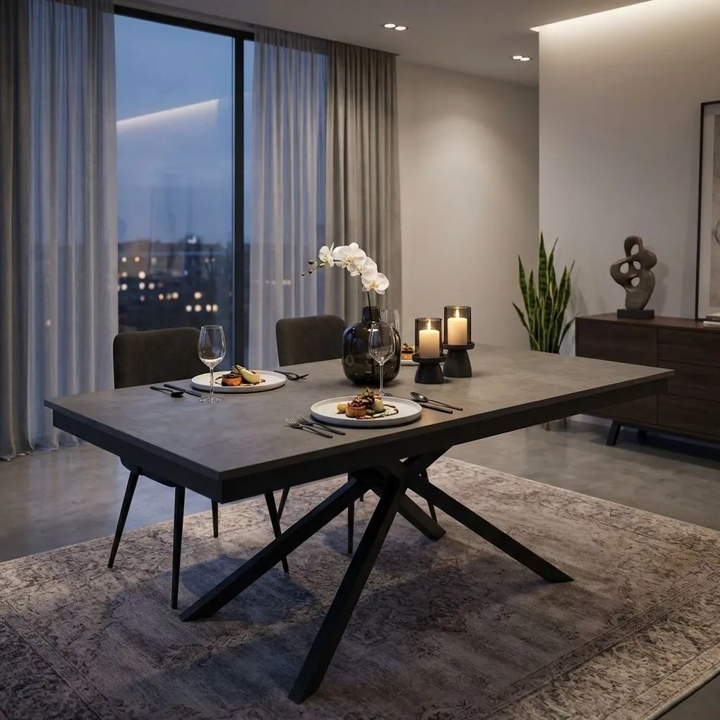 CARINA - tavolo da pranzo allungabile