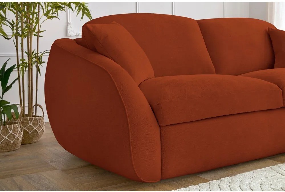 Divano arancione allungabile 235 cm Cezanne – Bobochic Paris