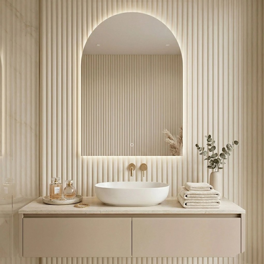 Specchio LED 90x60cm TOP-1