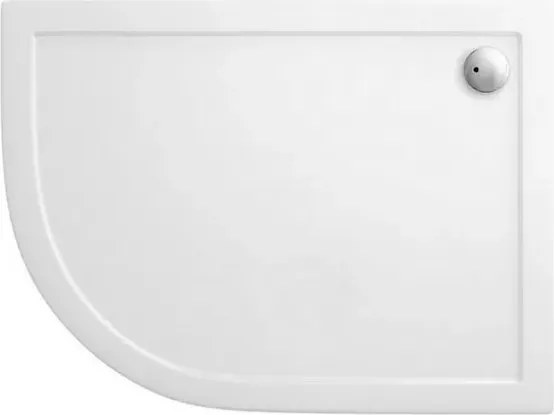 Piatto doccia 100x80 semicircolare versione destra KAM-1000 - KAMALU