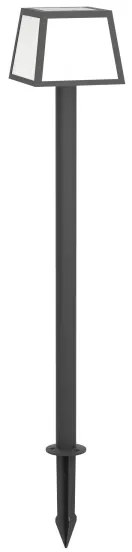 Eglo 901075 - Lampada solare LED ALTILIA LED/7,5W/4,5V 106cm IP44 con sensore