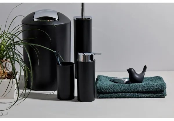 WENKO 24078800 - Set CALVO 6,5x13 cm nero/cromo lucido