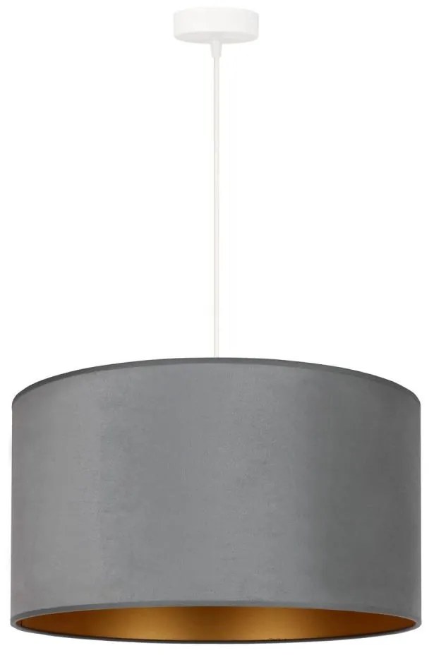 Brilagi - Lampadario a sospensione con filo VELVET 1xE27/40W/230V menta/oro