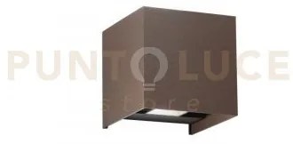 Applique biemissione led alfa bronzo 20w 1800lm cct 3000k / 4000k i...