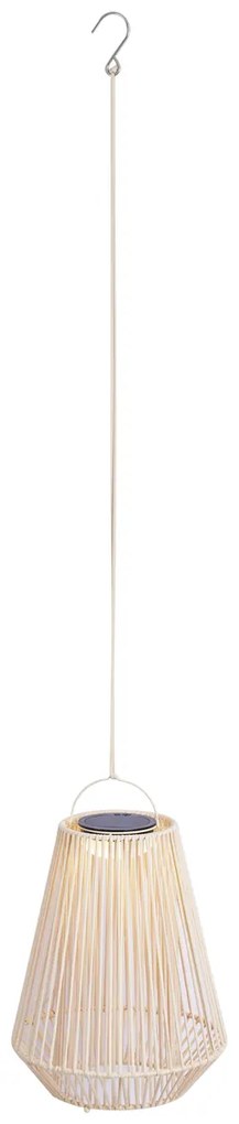 Lampada da tavolo bohémien beige con LED dimmerabile a 3 livelli IP54 ricaricabile a energia solare - Duca