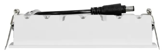 Faro LED da Incasso 12W, Foro 140x35mm, Bianco Colore Bianco Caldo 3.000K