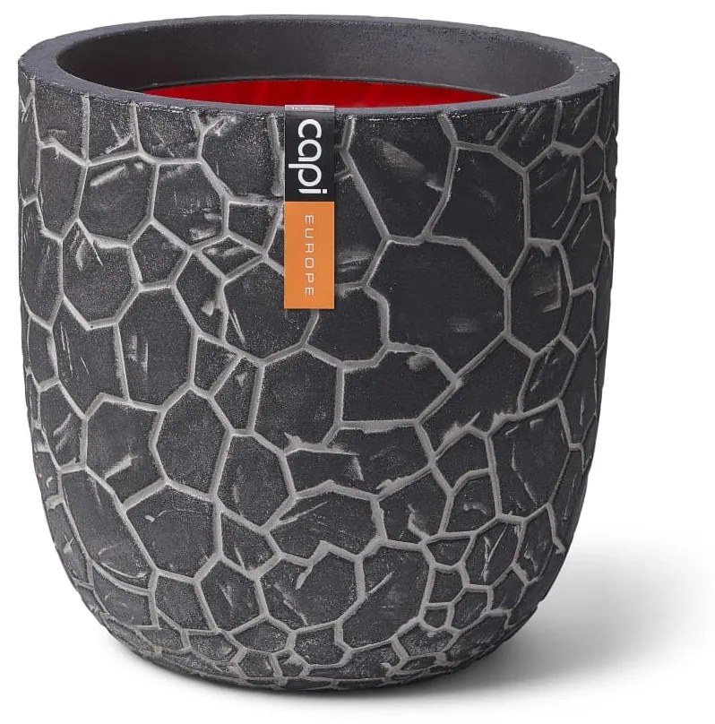 Fioriera Clay Rotonda 43x41 Cm Antracite /