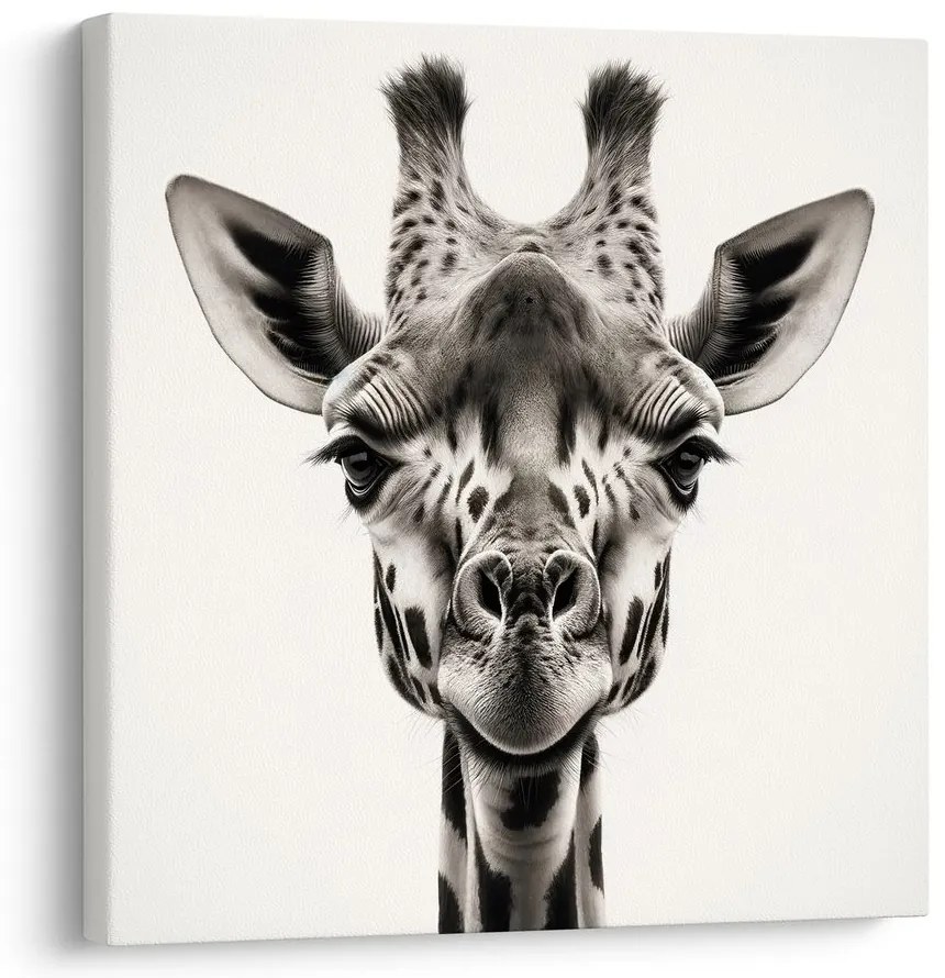 Quadro su tela – Sguardo della giraffa