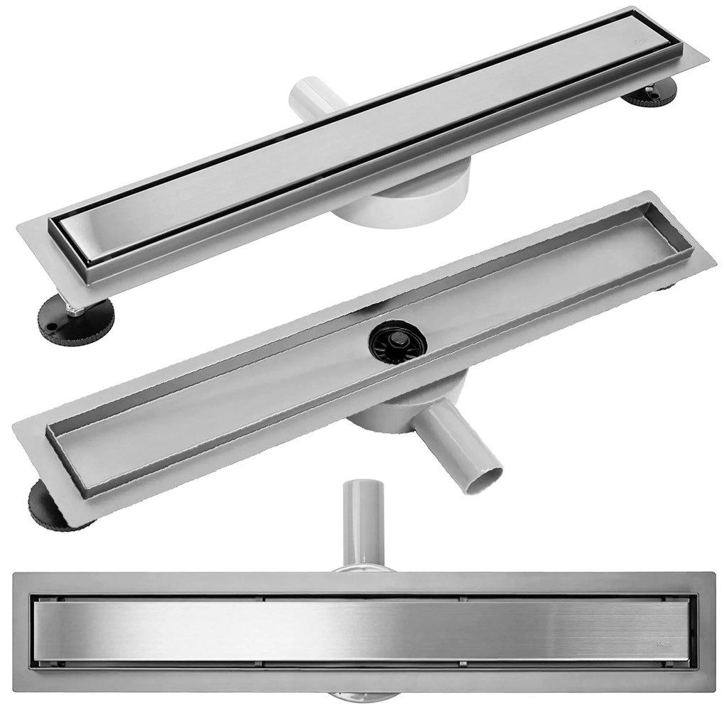 Canalina di scarico REA PURE NEO PRO Nickel Brush 50