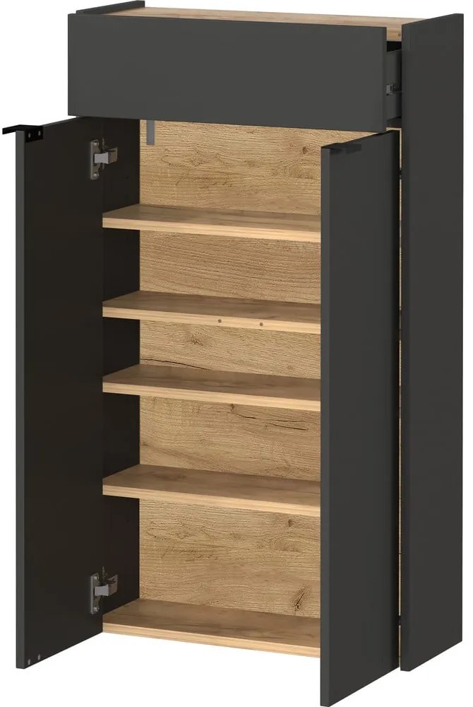 Armadietto color antracite 56x97x22 cm Ameca – Germania