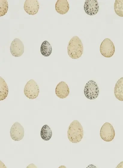 Sanderson Carta da parati Nest Egg - Corn/ Graphite