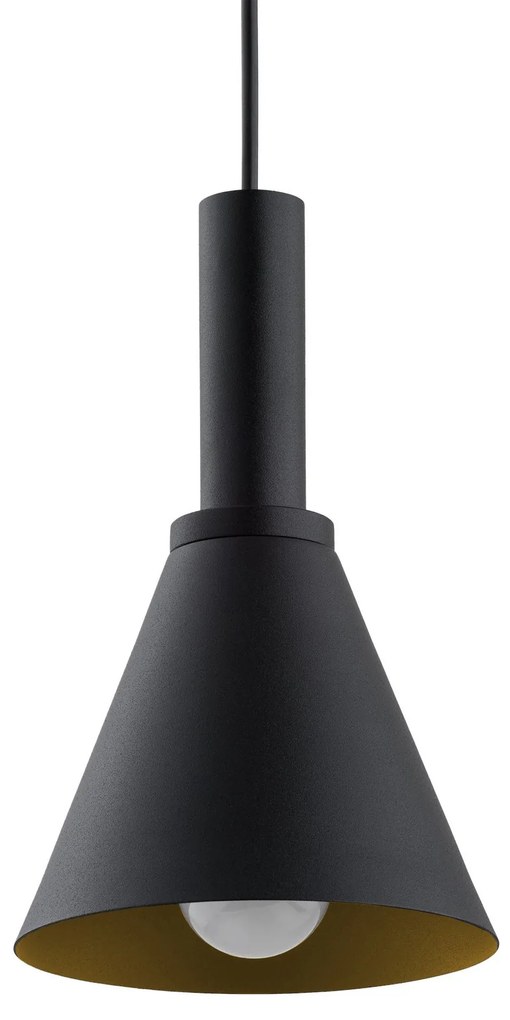 Lampada a sospensione Norte Argon, dimmerabile, Nero, Soggiorno / Sala da pranzo, Metallo, Moderno, Lampada a sospensione