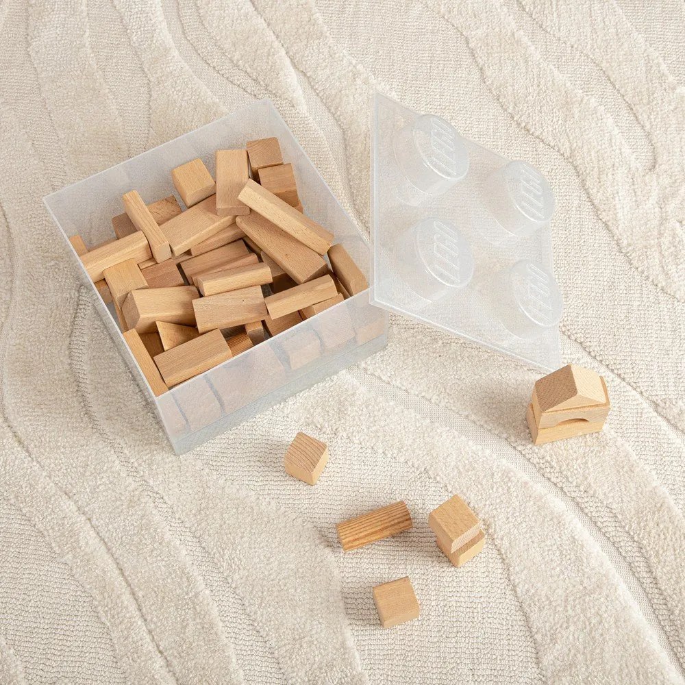 Scatola per bambini in plastica 25x25x18 cm – LEGO®