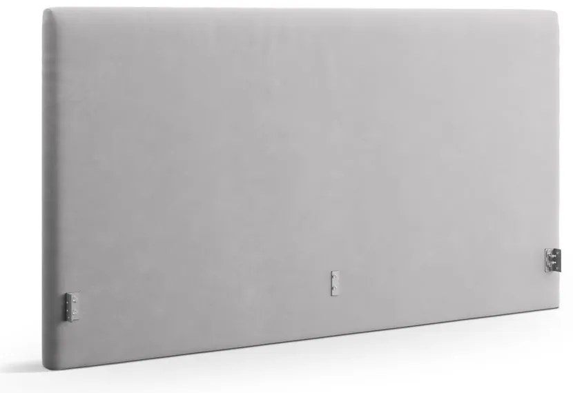 Testiera grigio chiaro in imbottito 210,5x100 cm Remo – Micadoni