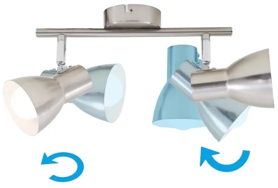 Briloner 2860-022 - Faretto 2xE14/25W/230V