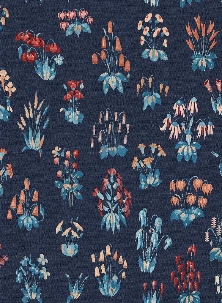 Little Greene Carta da parati Millefleur - Knight