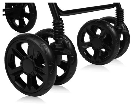 Lionelo - Passeggino EMMA PLUS verde/nero