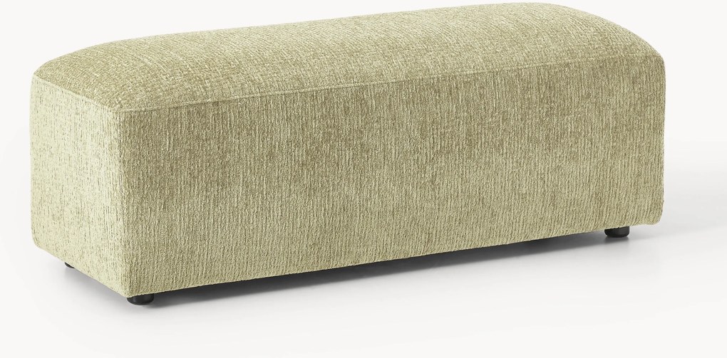 Poggiapiedi XL da divano Melva, larg. 116 x prof. 42 cm