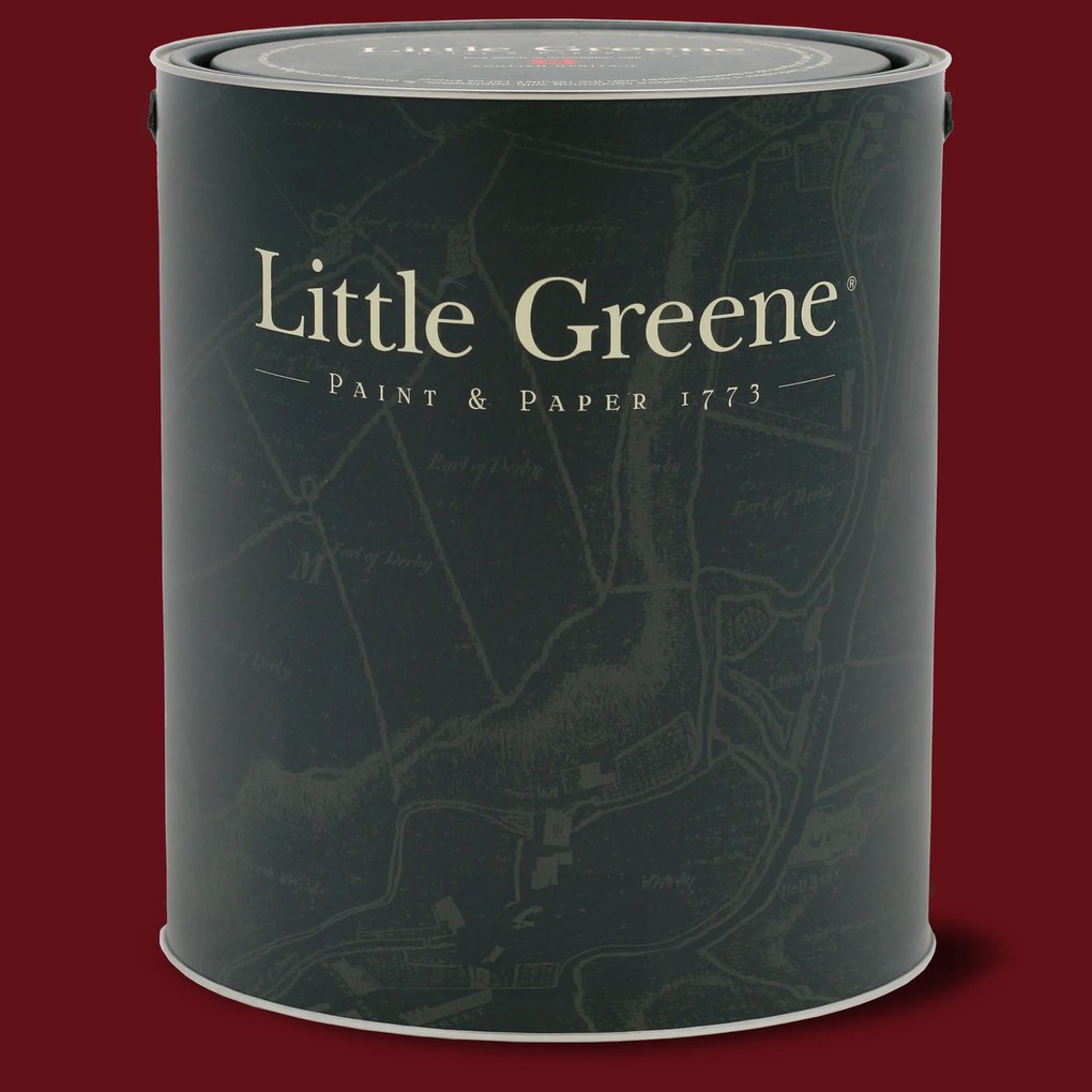Little Greene Masonry Paint - 5l - Baked Cherry 14