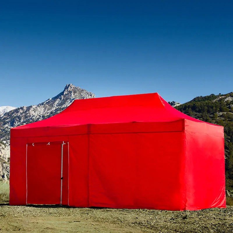 Gazebo 3x6 Master (Kit Completo) - Rosso