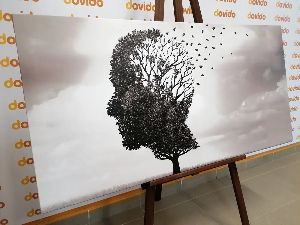 Quadro su tela – Albero in forma di volto