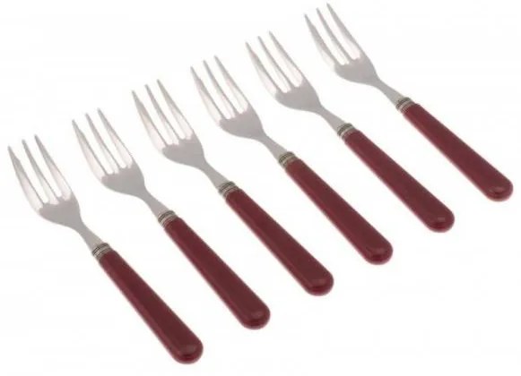 Mistral Posate Rivadossi Set 6 Pezzi Forchettine Dolce