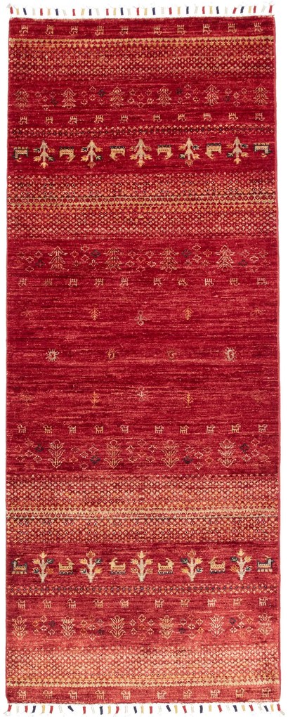 Gabbeh Tappeto orientale 200x80 (Pakistan) Tessuto A Mano
