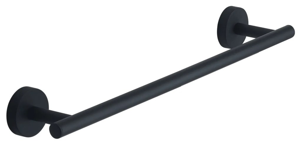 Portasalviette a Parete 35 Cm Gedy "Eros" Nero Opaco