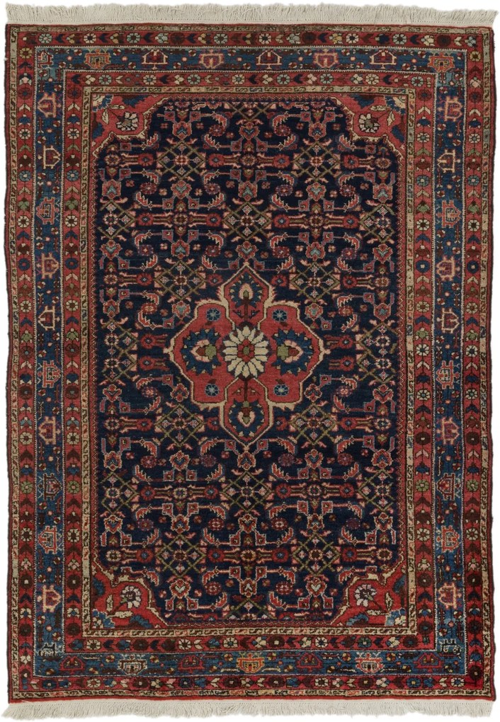 Hosseinabad Tappeto persiano 200 x 140 (Iran) Annodato A Mano