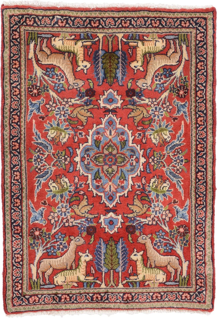 Mehraban Tappeto persiano 70x100 (Iran) Annodato A Mano