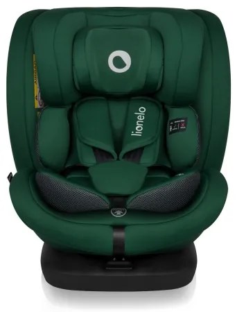 Lionelo - Seggiolino auto con base girevole BASTIAAN i-Size 40-150 cm Verde Foresta