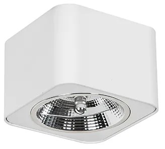 Faretto quadrato moderno bianco - Boxer