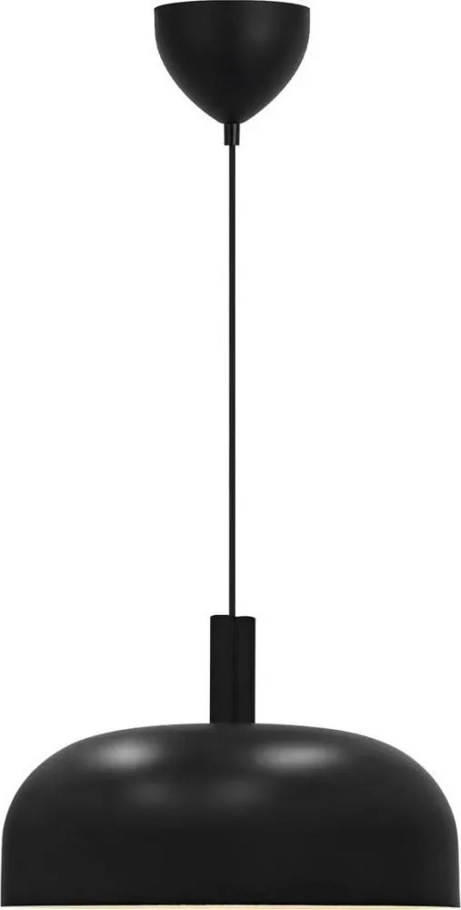 Nordlux - Lampadario sospeso su cavo SANDRO 1xE27/15W/230V Ø 40 cm nero