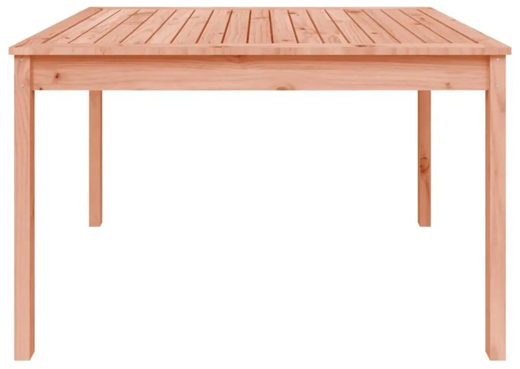 Tavolo da giardino 121x82,5x76 cm in legno massello di douglas
