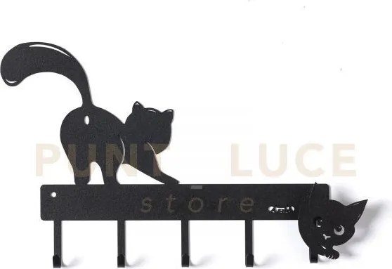 Portachiavi da parete matisse nero