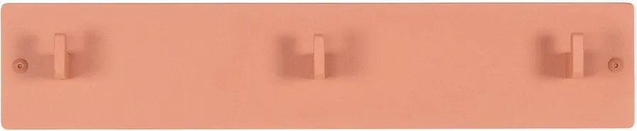 Attaccapanni da parete color salmone in metallo 50 cm Leatherman – Spinder Design