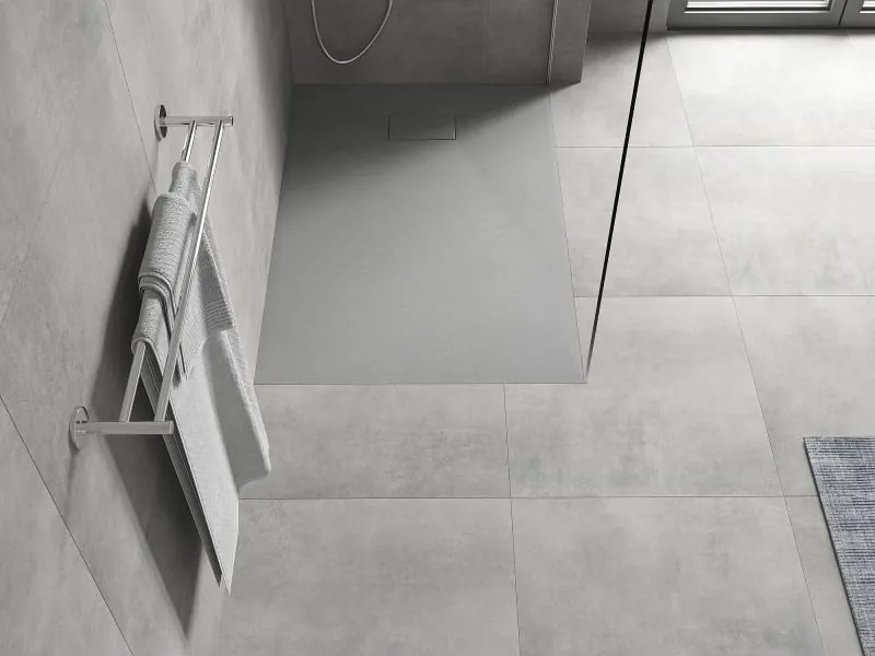 Mexen Hugo piatto doccia rettangolare SMC 120 x 80 cm, grigio - 42618012