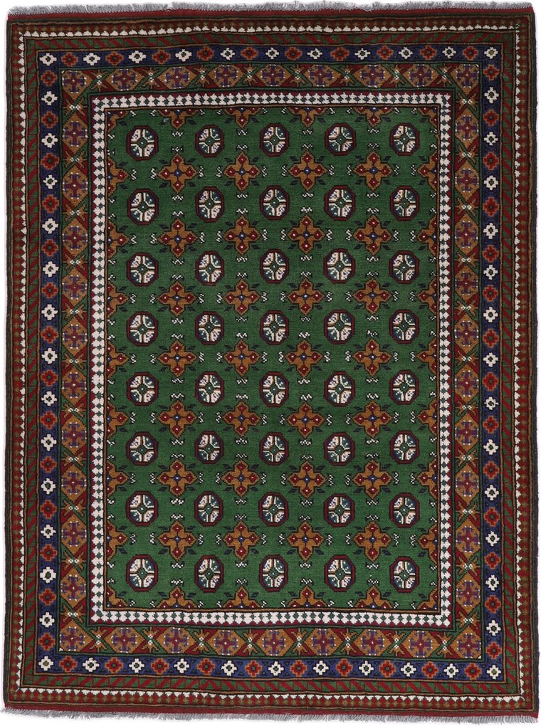 Afghan Tappeto 150 x 200 (Afghanistan) Annodato A Mano