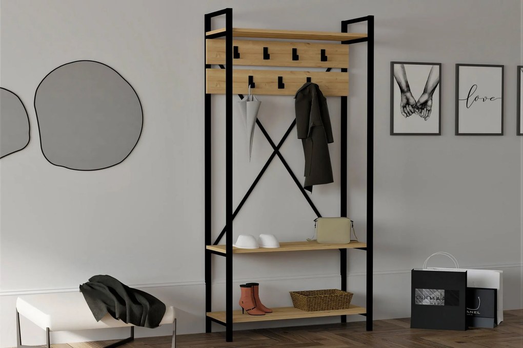 Stand Ingresso Eleganza - Game - Sonoma Oak, Anthracite