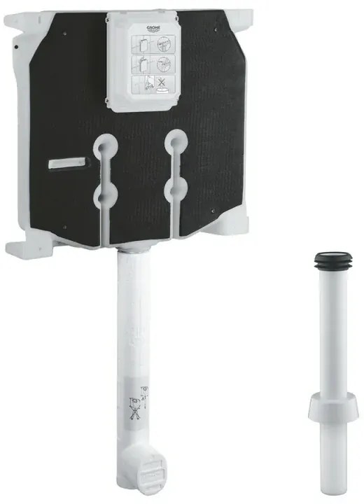 Cassetta di risciacquo 80 mm con canotto per WC Grohe da incasso